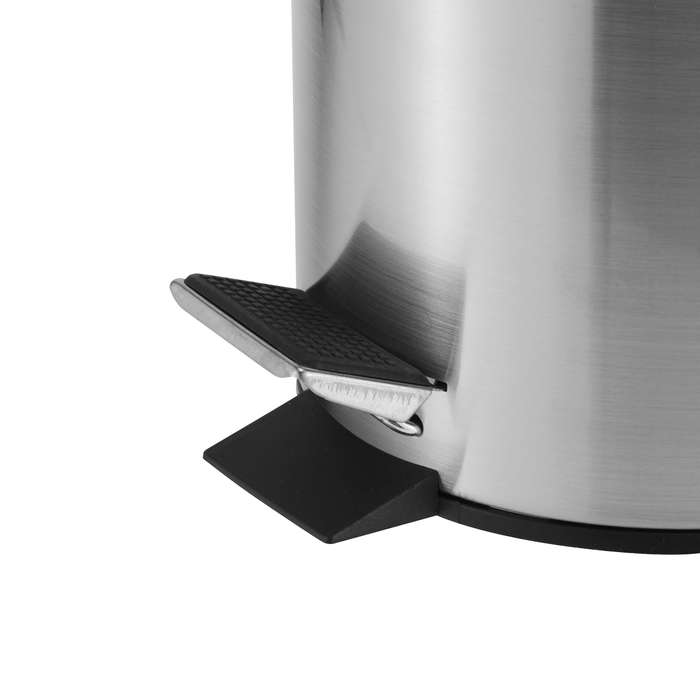3 L Steel Pedal Bin Roma