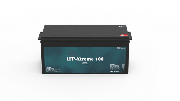 LFP-Xtreme 100Ah - 25.6V Lithium Iron Phosphate (LiFePO4) Battery