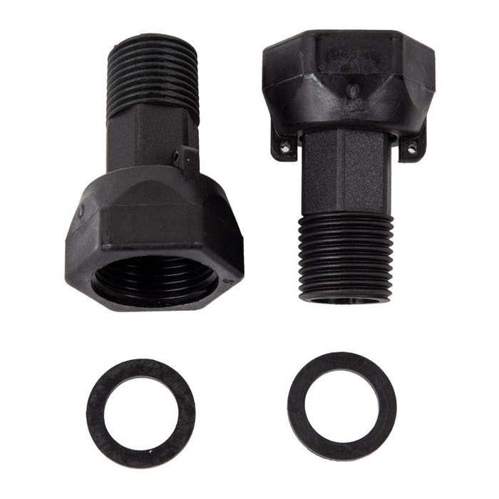 Water Meter Tail Pce Set 15 Mm + Nut & Washer (Br)