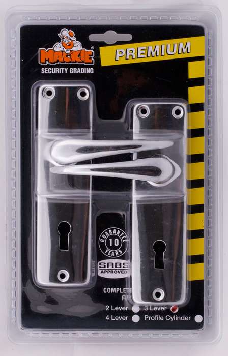 Mackie Lockset Mortice Cp W/Hd Hndls 3 L