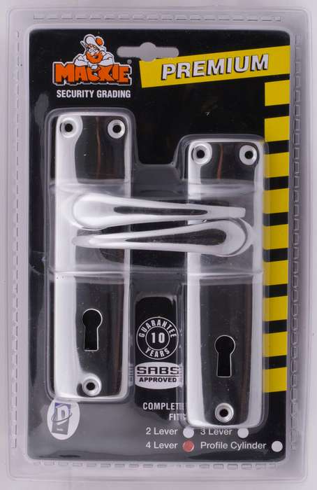 Mackie Lockset Mortice Cp W/Hd Hndls 4 L