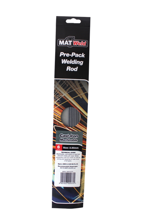 Matweld P/P Rods Cast Iron 3.2 Mm P/4