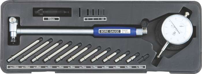 M&W Gauge Dial Bore Set 50 160 Mmx.01 Mm