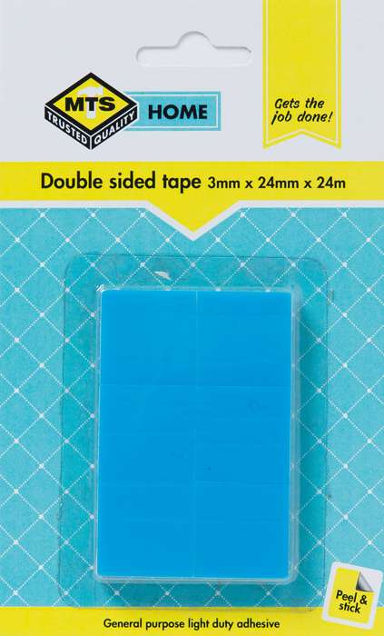 Mts Home Double Sided Tape 3 Mmx24 Mmx24 Mm