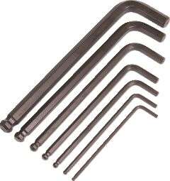 Allenkey Mts Set.Ball 2.5 10 Mm 7 Pc