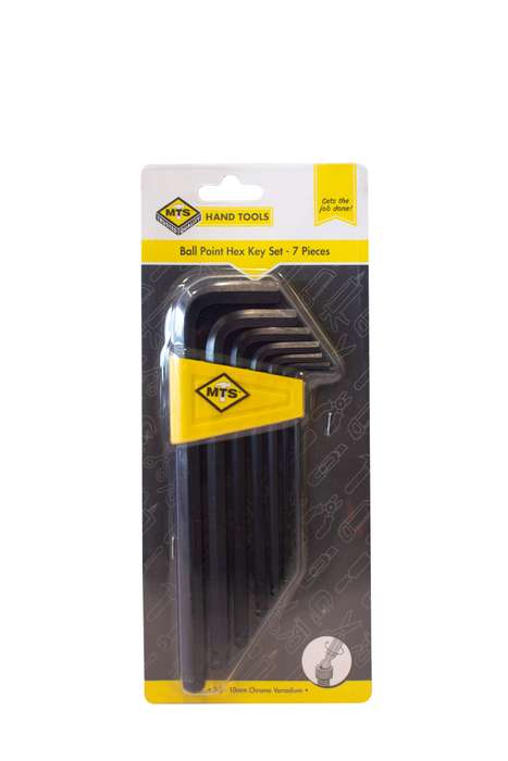 Allenkey Mts Set.Ball 2.5 10 Mm 7 Pc