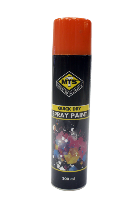 Paint Spray Orange Fluor 300 Ml Mts