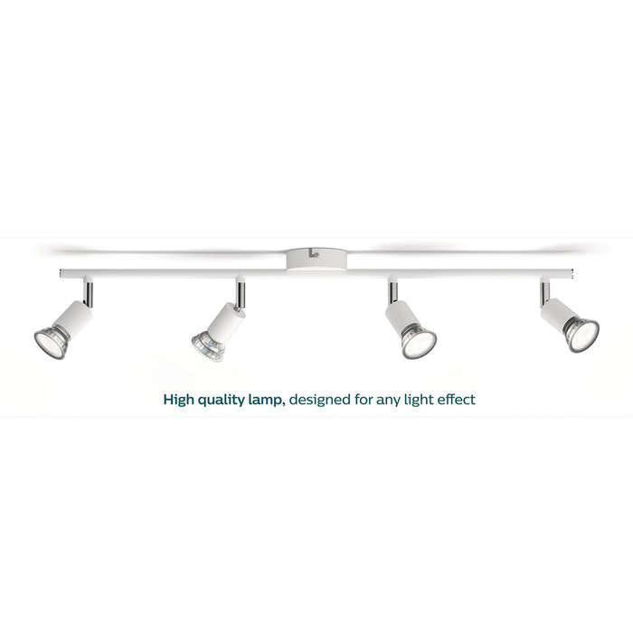Philips Spotlight 4 X50 W White Tube Downlighter