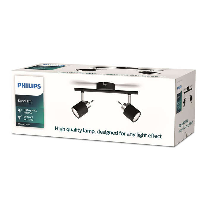 Philips Spotlight Tube Black 2 X35 W Downlighter