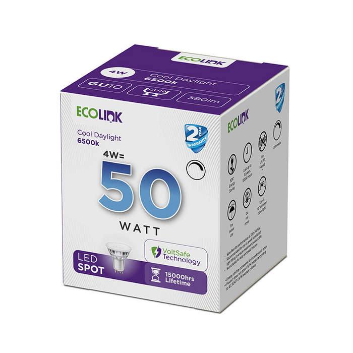 Ecolink Downlight Spot Globe 50 W Cool Daylight