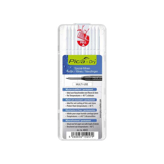 Pica Dry Refills 10 Pc White