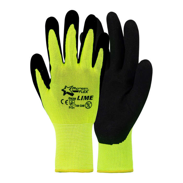 Pioneer Glove Flex Lime L