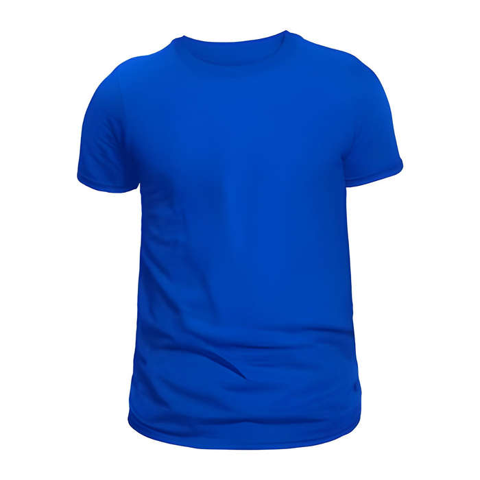 Pioneer T Shirt Cotton Crew Neck Royal Blue Xl