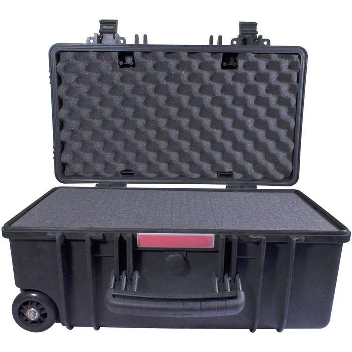 Hard Case 550 X345 X245 Mm Od With Foam Black Water & Dust Proof (512722)