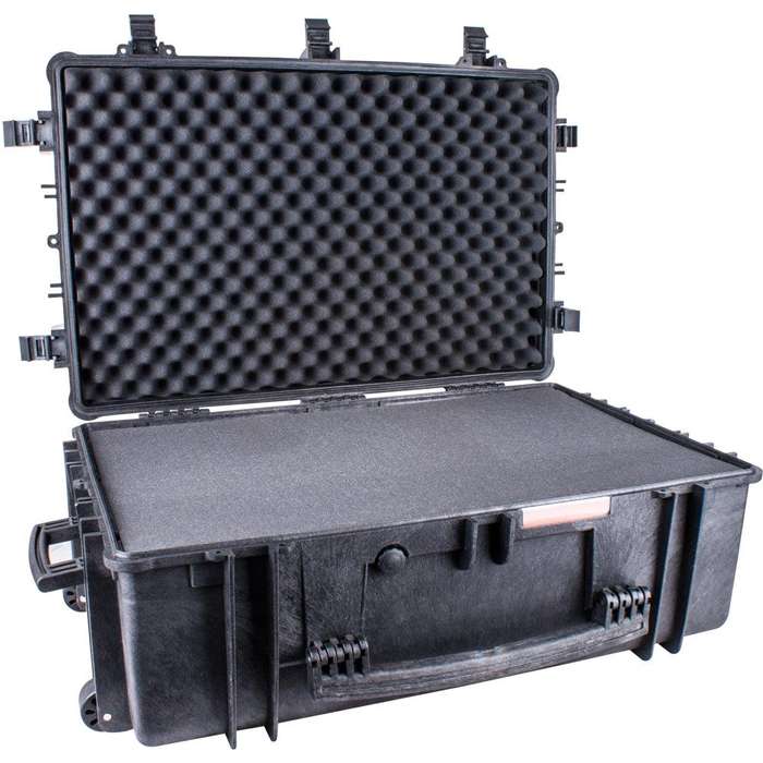 Hard Case 865 X565 X340 Mm Od With Foam Black Water & Dust Proof 764830