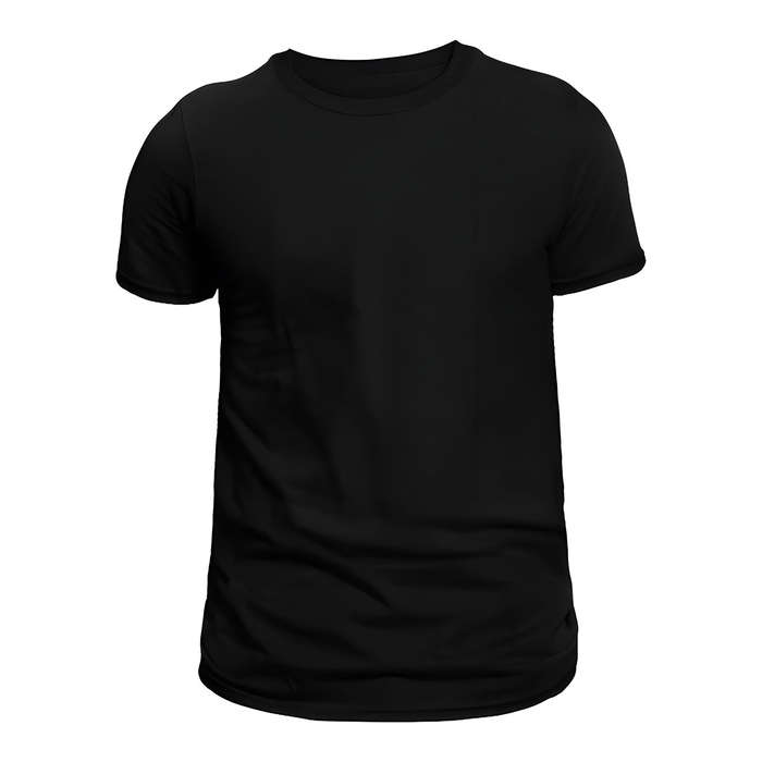Pioneer T Shirt Cotton Crew Neck Black Size M