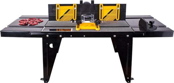 Tork Craft Router Table With Fence & Feather Board 16 Cm Base Routers