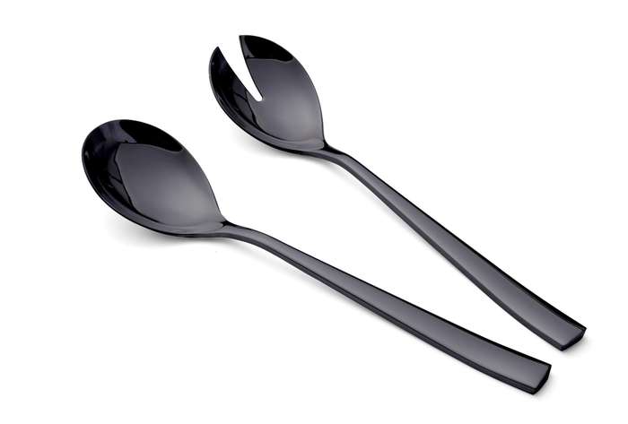Salton Black Salad Servers 2