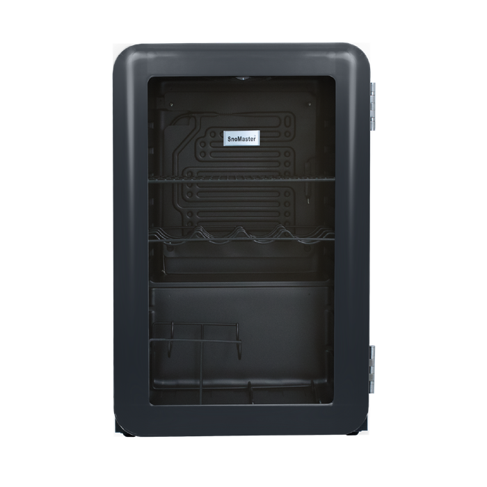 SnoMaster - 68L Counter-Top Retro Beverage Cooler - Black (SC-70R)