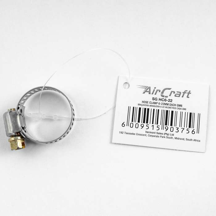Hose Clamp 6 22 Mm Each Gm6