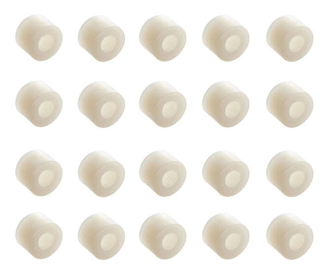 Tube Spacer Clear Id=3.2 Od=5 L=8mm 2 K/Bag 3 8 White