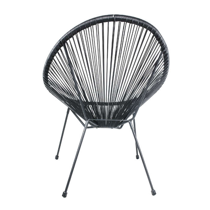 Seagull Acapulco Deluxe ChairString Chair: 72.5 X76 X84 CmSteel And Pe RattanPe Round Rattan D...