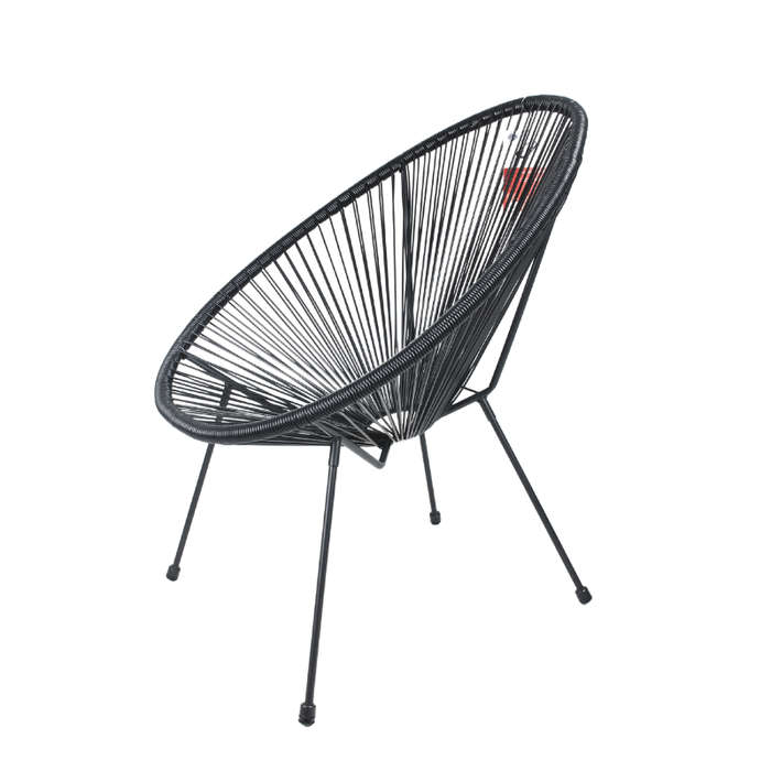 Seagull Acapulco Deluxe ChairString Chair: 72.5 X76 X84 CmSteel And Pe RattanPe Round Rattan D...