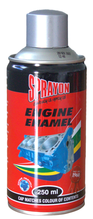 Sprayon Paint Engine Enamel Met/Silver