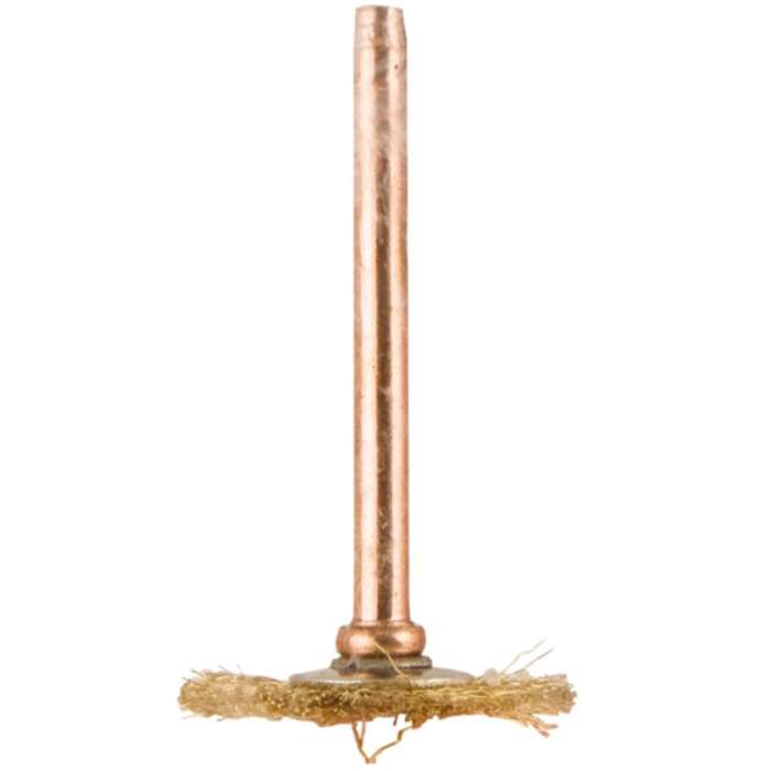 Mini Brass Brush 19.1 Mm Wheel 3.2 Mm Shank