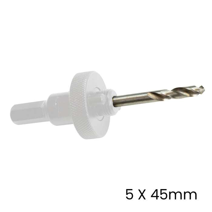 Arbor Drill Bit 5 X 45 Mm For Hss Hole Saw