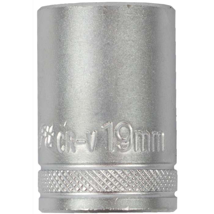 Tork Craft Socket 19 Mm X 25.8 Mm 1/2' Drive Crv 12 Point