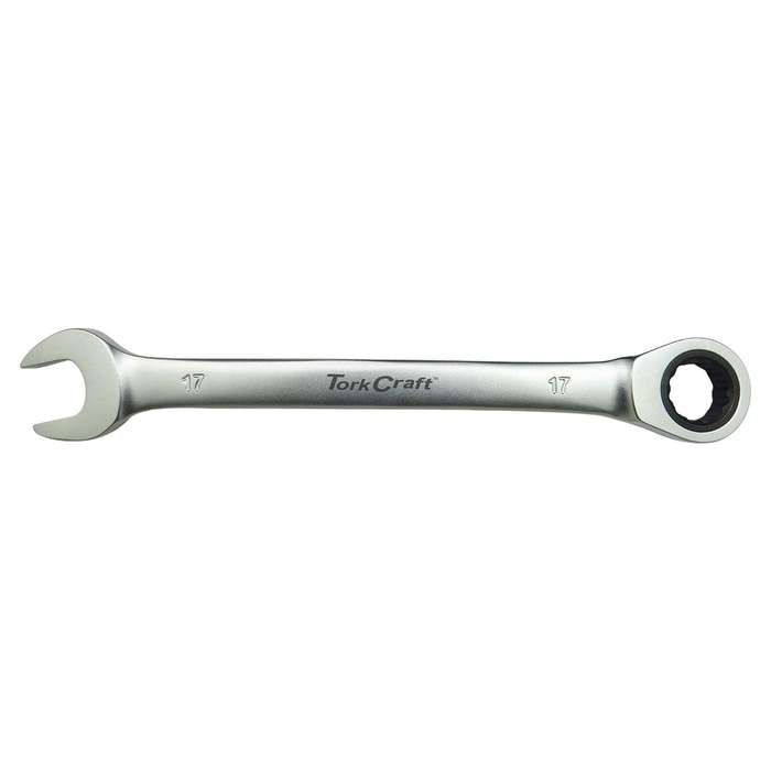 Combination Ratchet Wrench 17 Mm Fixed Head Spanner