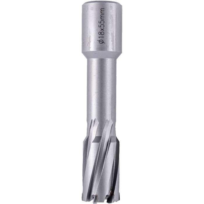Annular Hole Cutter Tct 18 X 55 Mm Weld Shank 19.05 Mm