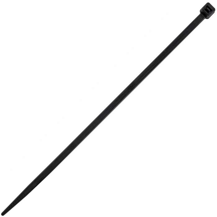 Nylon Cable Ties 4.8 Mm X 200 Mm Black 50 Pc