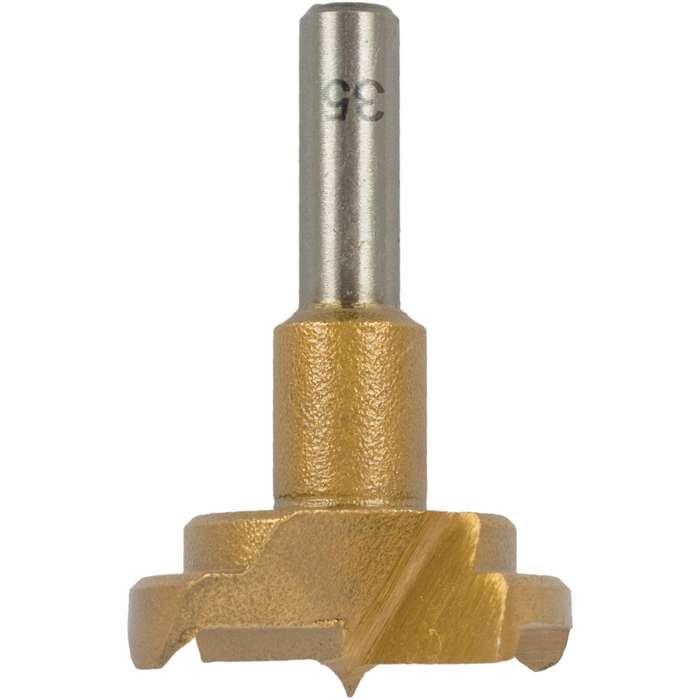 Hinge Boring Bit 35 Mm Titanium Coated