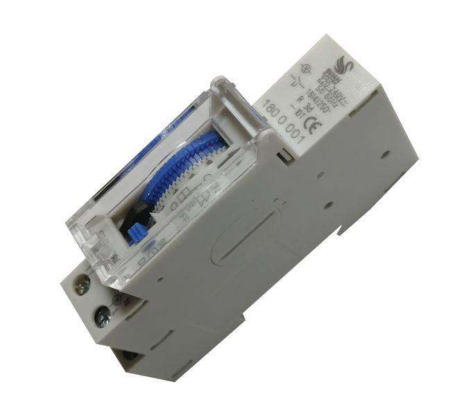 220 Vac Timer Electro Mech 24 Hr 16 A, 96x15min Segme Tm Sul180 A