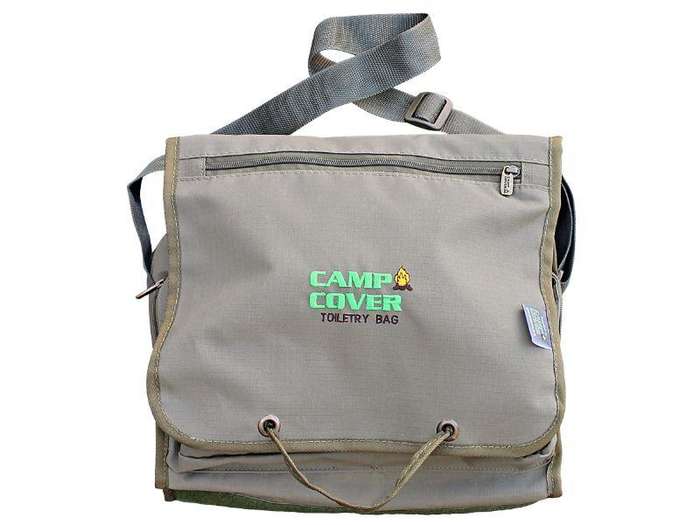 Camp Cover Toiletry Bag Ripstop Khaki