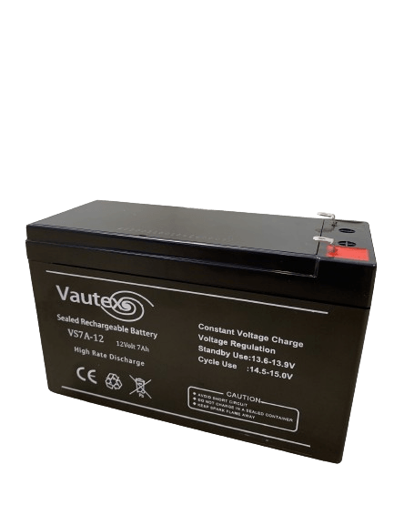 Geyserwise 12V/7AH Vautex Deep Cycle Battery - For DC Backup