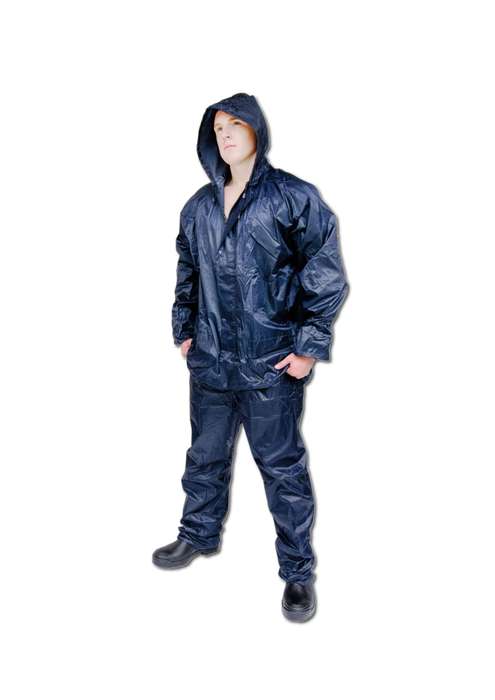 Rainsuit Msafe Navy R/Rized L 2 Pc+Hood