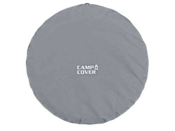 Camp Cover Wheel Cover Ripstop Large Charcoal 83cm