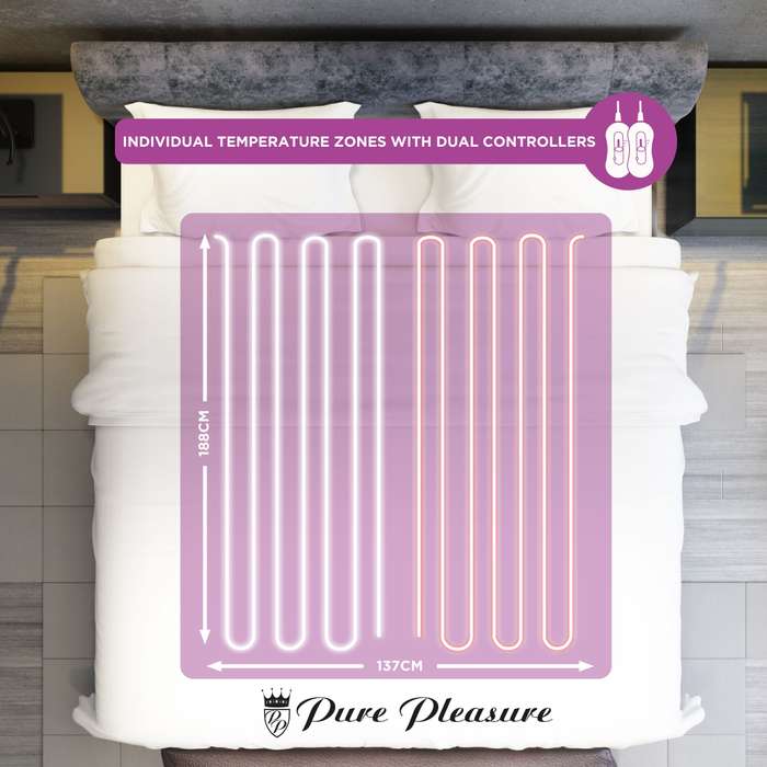 Cotton Quilt Fitted Electric Blanket (Pp)