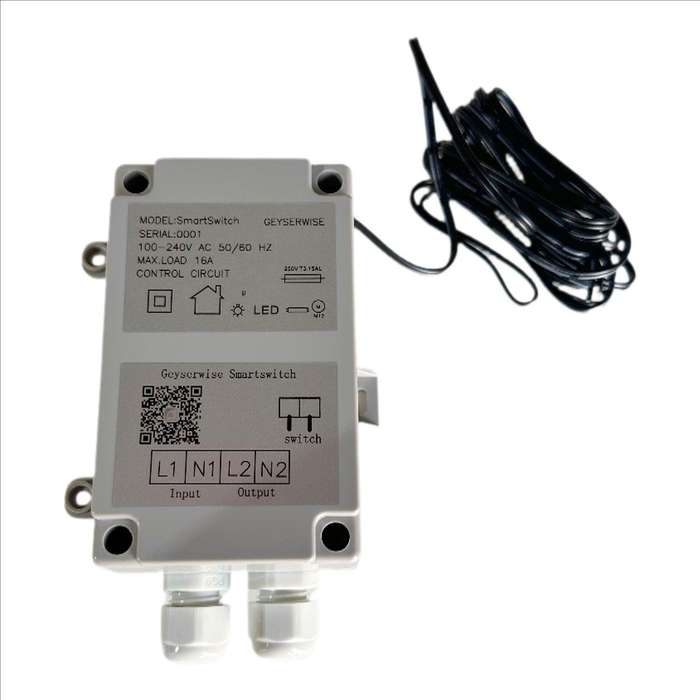 Tuya IoT Smart Switch by Geyserwise - 220V 16A Smartlife Timer Switch