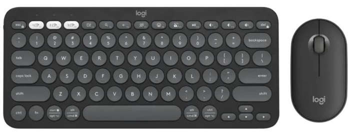 Logitech Pebble 2 Keyboard &amp; Mouse Combo - Black