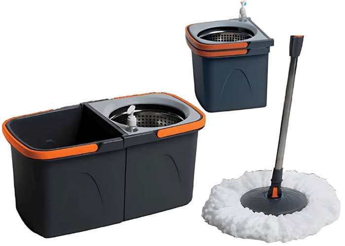 Tevo Blitz Twin Bucket Spin&apos;Stack Mop