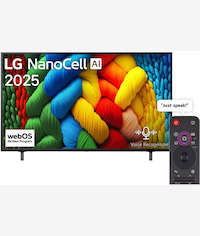LG 86 Inch NanoCell AI 4K webOS25 Smart TV