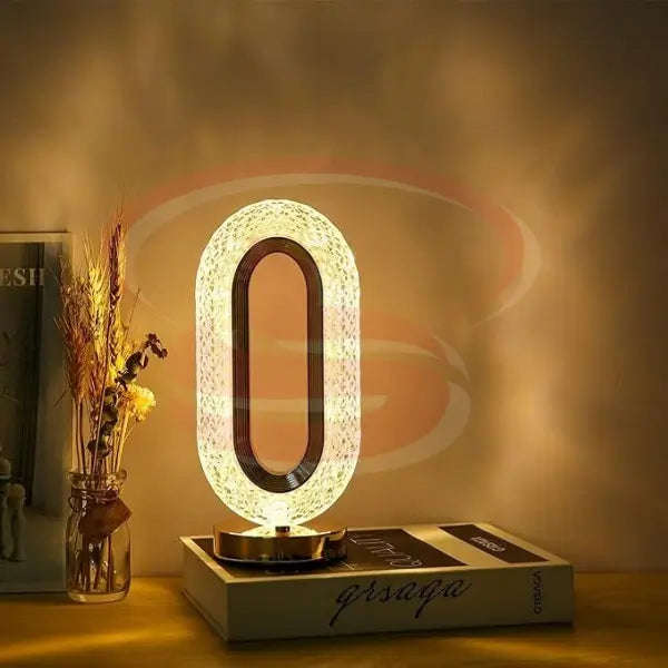 Diamond Crystal Rechargeable Creative Table Lamp