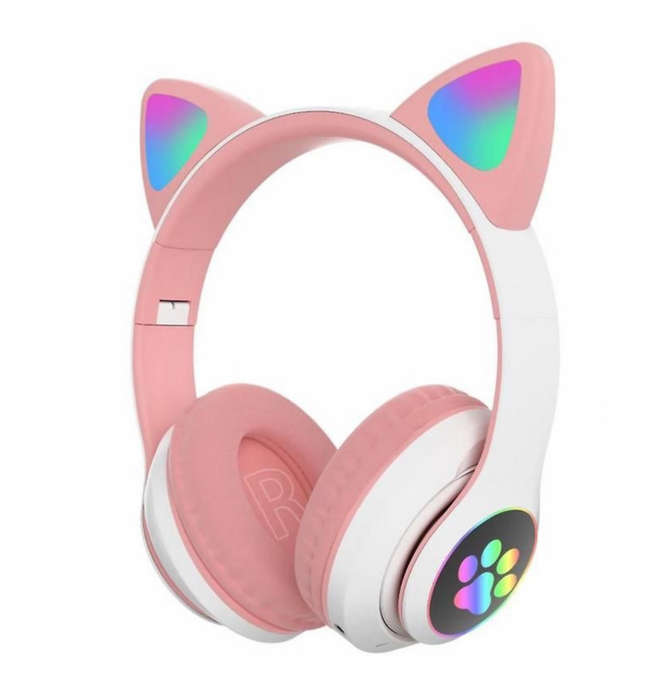 Cat Ear Wireless Bluetooth Headphones