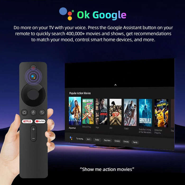 G96 4K Smart TV Stick Android13 ATV OS Top Set Box Allwinner Dual Wifi