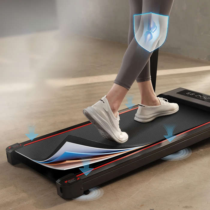 Pro-Sports C6 Foldable Walking Pad with Handle Bar