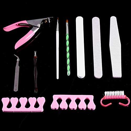 36 Series Acrylic Nail Starter Kit  Complete Professional Acrylic Nail Set with Nail Tips, Acr...